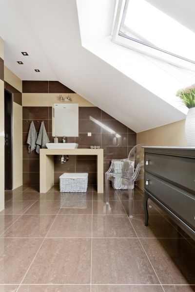 Attic Bathroom Installation in Allen