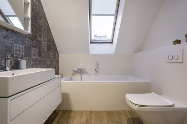 Attic Bathroom Construction in Allen